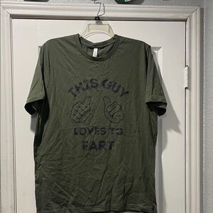 Bella Canvas Olive Graphic Tee